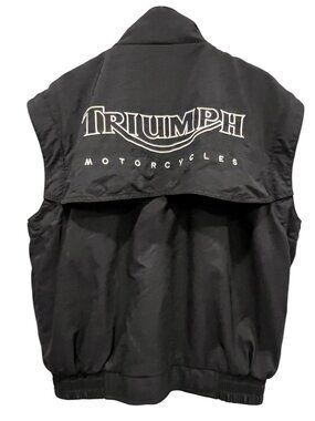 Triumph Triple Connection Convertible Moto Jacket, Black, M